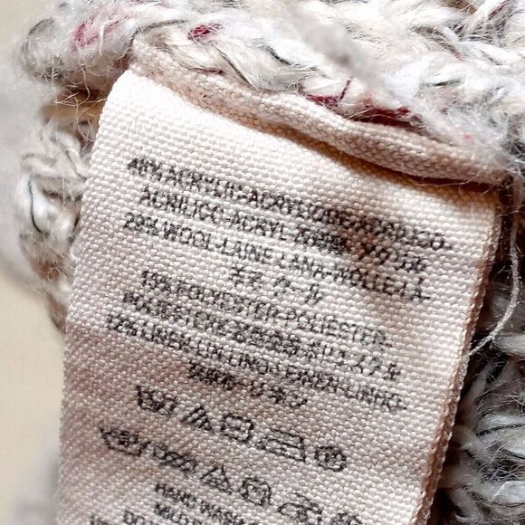 Free People Wool Blend Knit Turtleneck Pullover Sweater - Womens Size Small - Picture 5 of 5